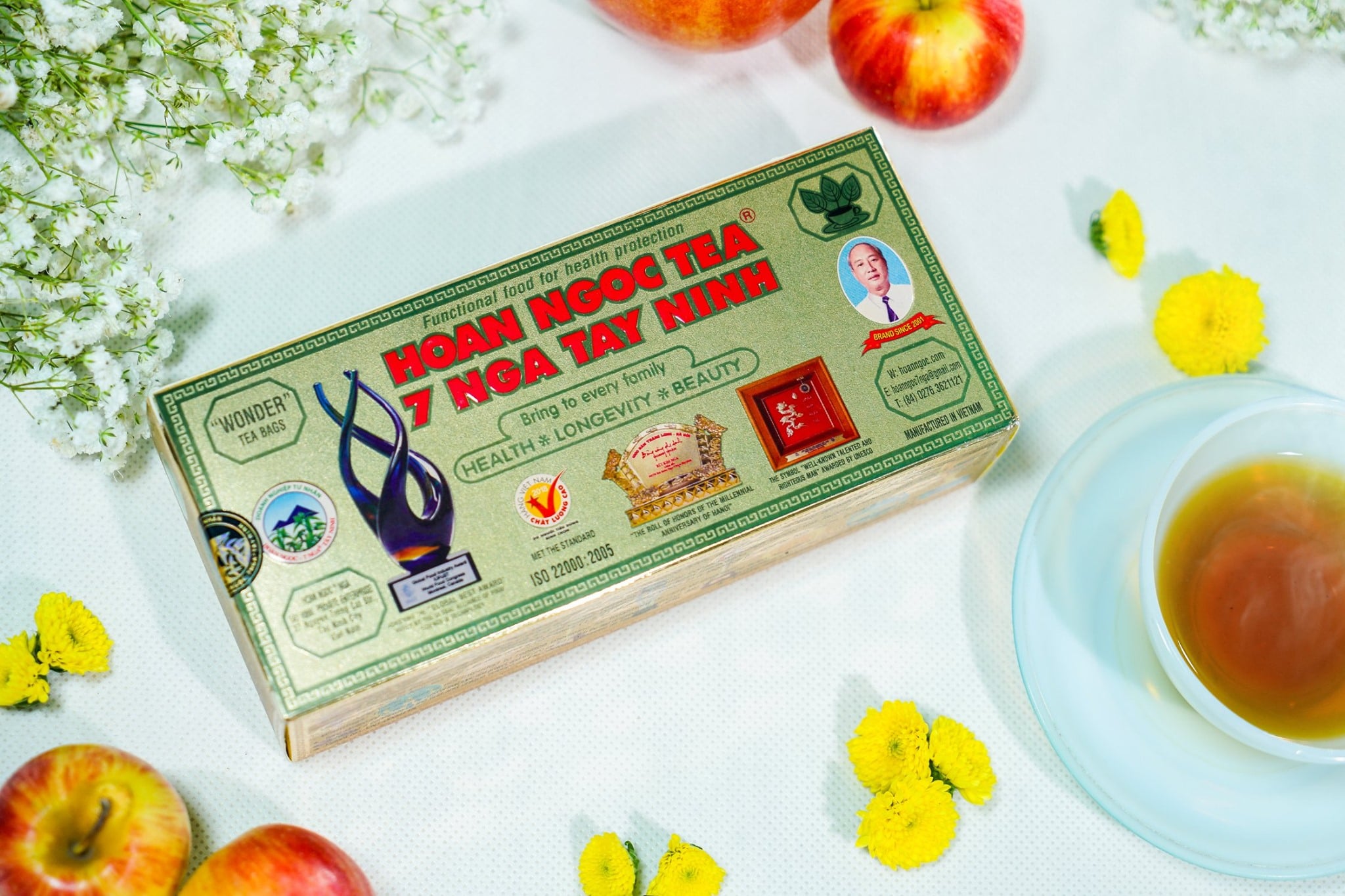 Gìn giữ nét xuân nhờ trà hoàn ngọc